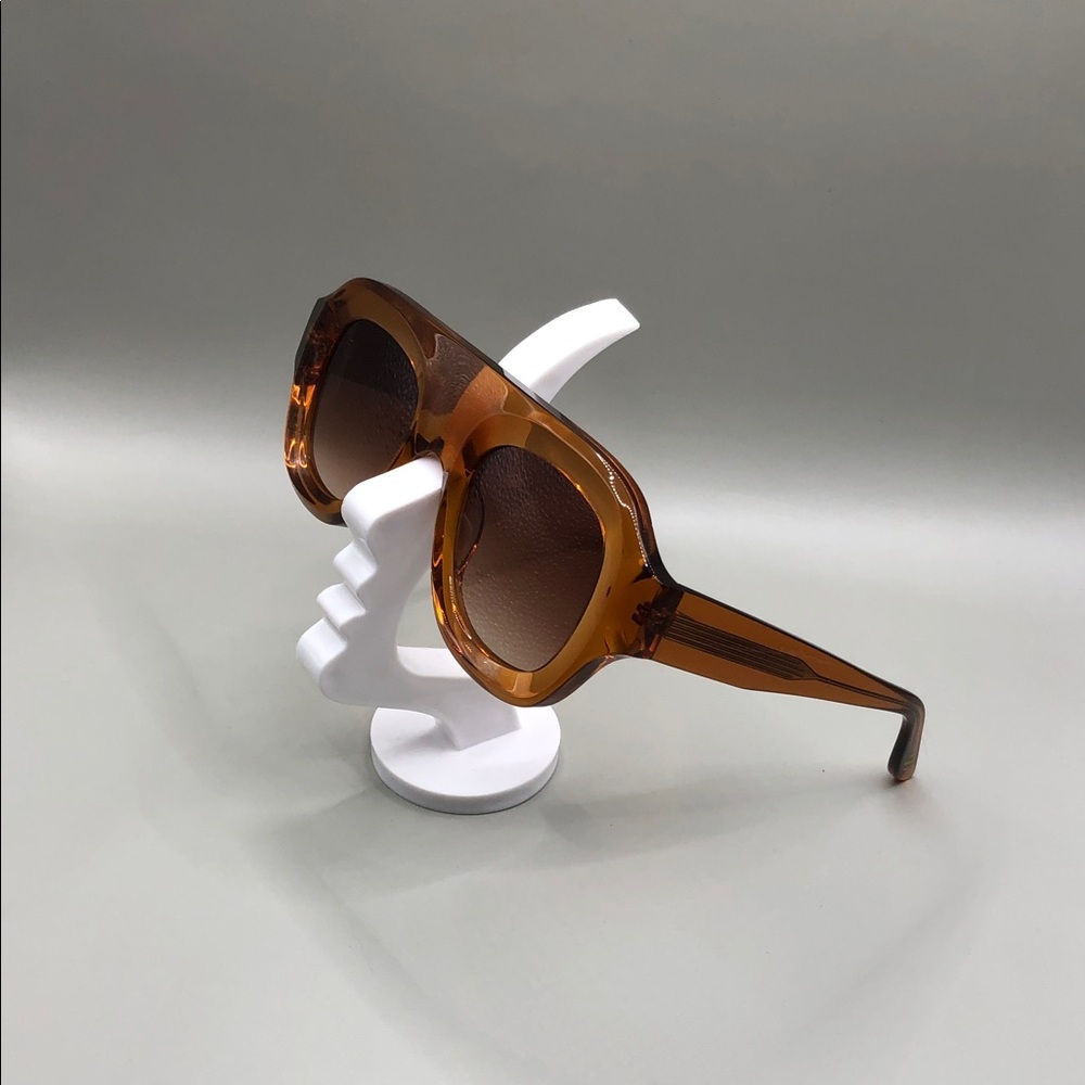 Dood Eyewear 514 oversized sunglasses unisex amber brown trendy statement.